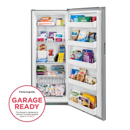 Frigidaire 15.5 cu. ft. Frost Free Upright Freezer with EvenTemp and Reversible Door FFFU16F2VV